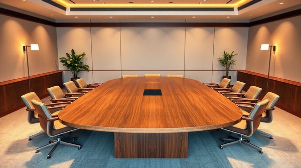 La table de réunion ovale : élargissez vos horizons professionnels